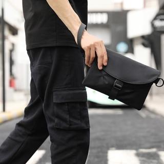 【BONum 博紐】韓版型男多功能手拿包 單肩包 隨身包(男用 手機包 外出包 商務 休閒