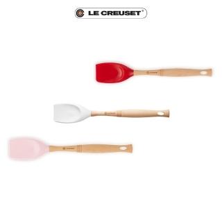 【Le Creuset】耐熱矽膠V鏟杓(3色選1)