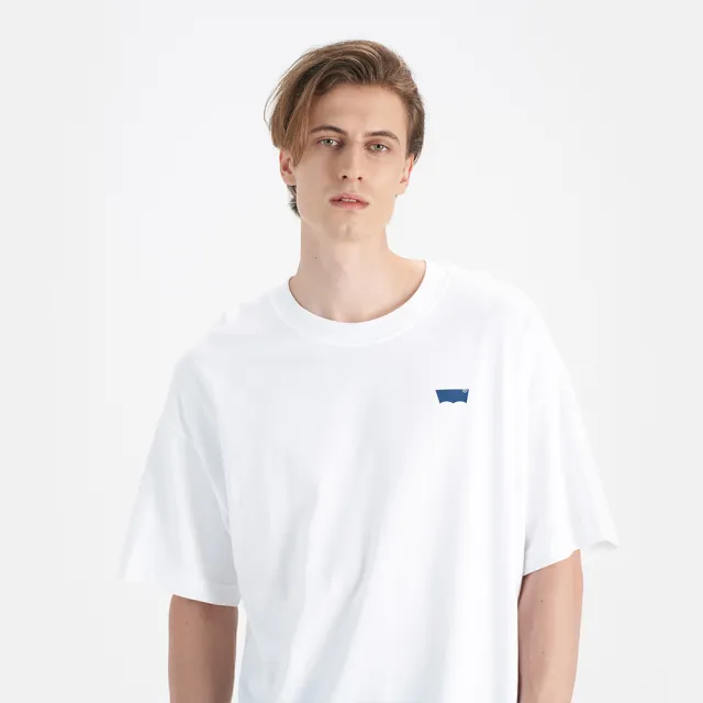 【LEVIS 官方旗艦】男款 舒適短袖 LOGO短袖 Tee  人氣新品 001AK-0000