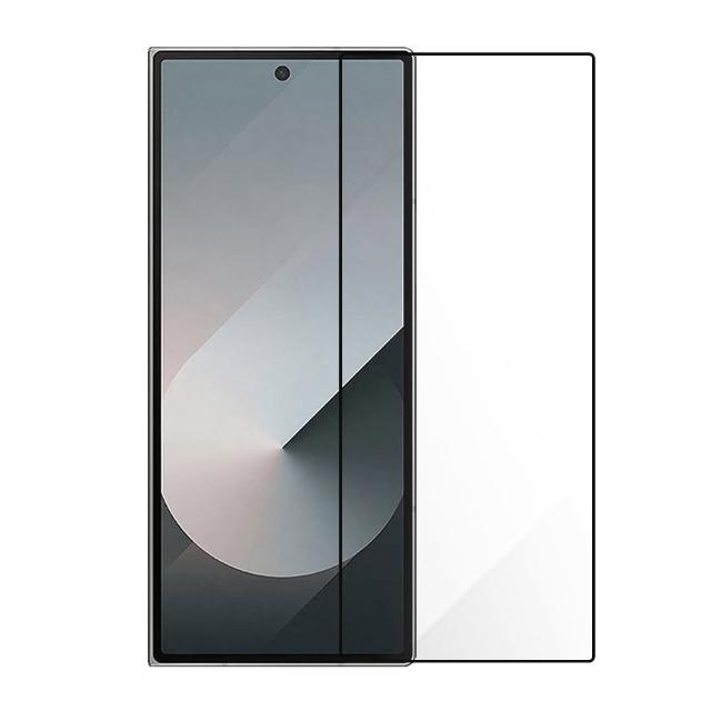 【Metal-Slim】Samsung Galaxy Z Fold 6 5G 封面副螢幕 全膠滿版9H鋼化玻璃貼