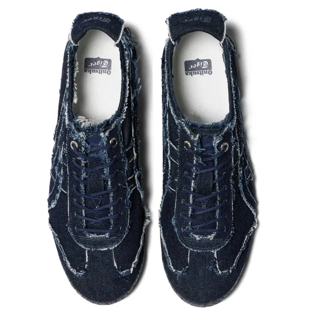 【Onitsuka Tiger】鬼塚虎 單寧設計款藍色 MEXICO 66 SD 休閒鞋 (1183C310-401)