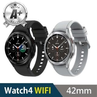 【SAMSUNG 三星】A+級福利品 Galaxy Watch4 Classic R880 WIFI 42mm(高質感旋轉錶圈)