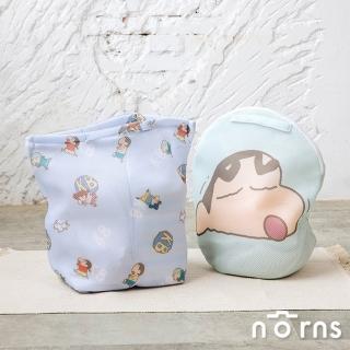【Norns】蠟筆小新手提洗衣袋(正版授權 分隔式洗衣袋 洗衣網 大容量)