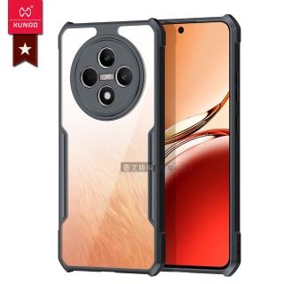【XUNDD 訊迪】OPPO Reno12 F 軍事防摔 鏡頭全包覆 清透保護手機殼-夜幕黑