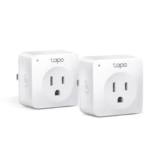 (兩入組) 【TP-Link】Tapo P100 WIFI無線網路雲智慧插座(支援Google二代音箱)