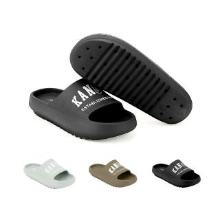 【KANGOL】袋鼠 厚底止滑拖鞋 63558624(防水鞋 海灘鞋)