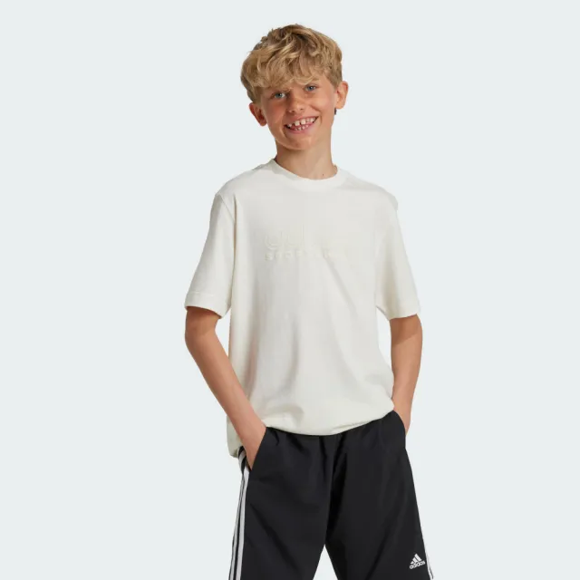 【adidas 愛迪達】ALL SZN 短袖上衣 T恤 童裝 IW0917