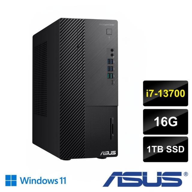 【ASUS 華碩】i7 十六核電腦(H-S500ME/i7-13700/16G/1TSSD/W11)