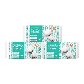 【全棉時代Purcotton】100%純棉乾濕兩用巾 60片*3包 20*20cm(100%美國棉)