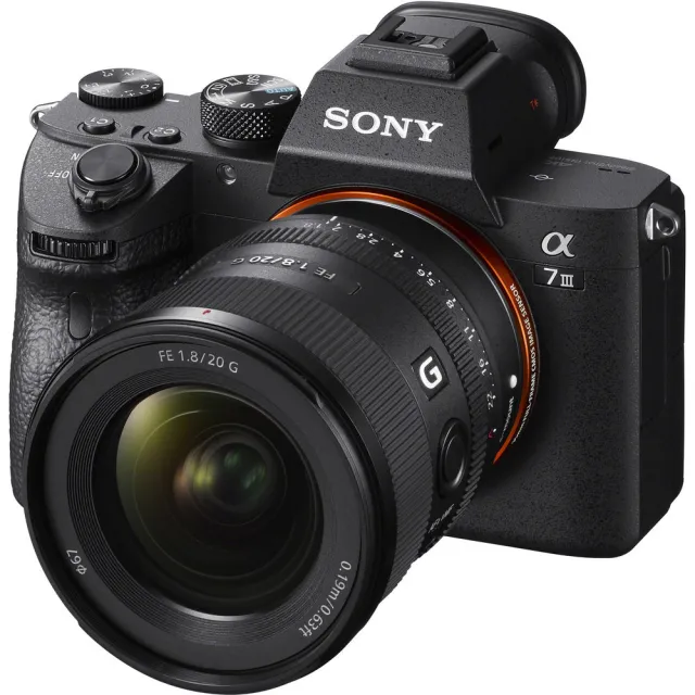 【SONY 索尼】FE 20mm F1.8 G SEL20F18G(公司貨 超廣角大光圈定焦鏡頭 全片幅無反微單眼鏡頭)