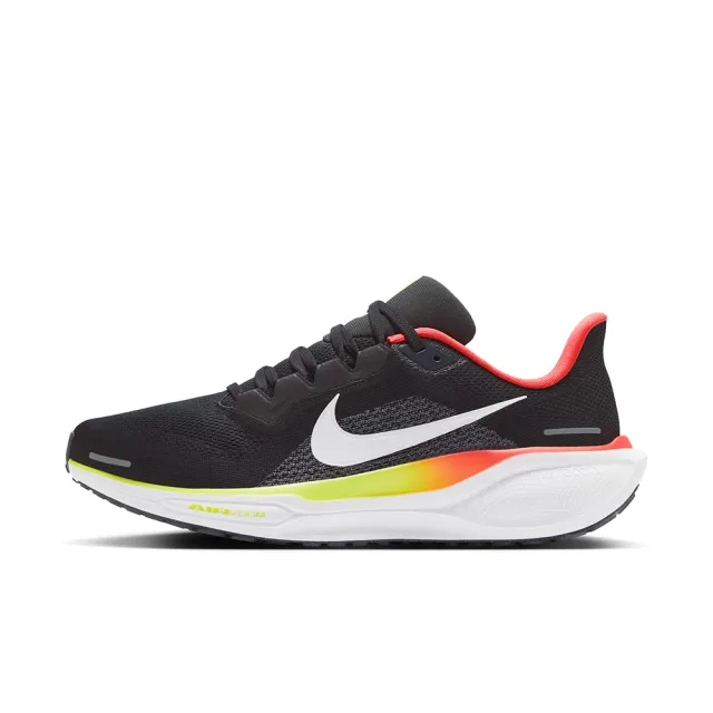 【NIKE 耐吉】慢跑鞋 男鞋 運動鞋 緩震 小飛馬 AIR ZOOM PEGASUS 41 黑橘 HQ1564-016