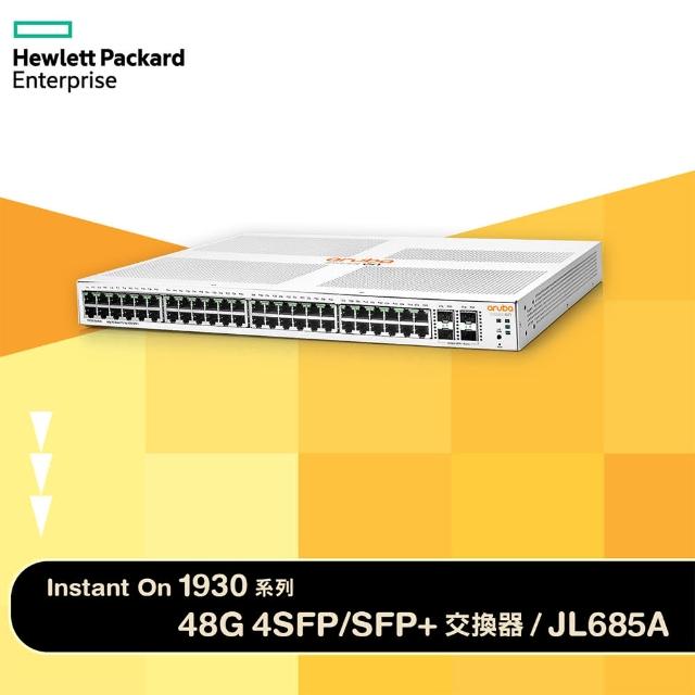 【Aruba】JL685A  IOn 1930 48G 4SFP+ 48埠網管型交換器