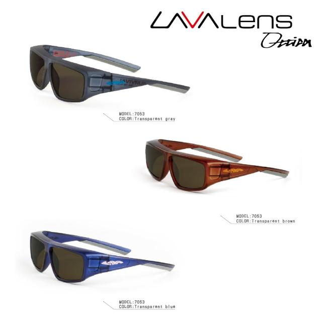 【LAVALens】外掛框/超輕量/防風吹-LIGHTVUE+偏光太陽眼鏡(7053-包覆式LIGHTVUE+偏光眼鏡)