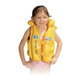 【ToysRUs 玩具反斗城】Intex 豪華充氣游泳背心(游泳 水類運動 戲水 救生衣 游泳背心)