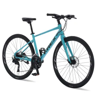 【KREX】台灣品牌 KREX F7 COMP 平把休閒城市車 SHIMANO CUES 系統 2x9速(平把休閒城市車 休閒自行車)