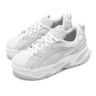 【PUMA】休閒鞋 BLSTR Mix Wns 女鞋 白 灰 厚底 增高 緩衝 小白鞋(396095-04)