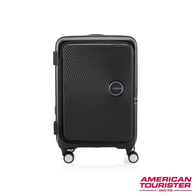 【AMERICAN TOURISTER 美國旅行者】28吋Curio 1/9前開式可擴充抗菌PP避震輪行李箱(多色可選)