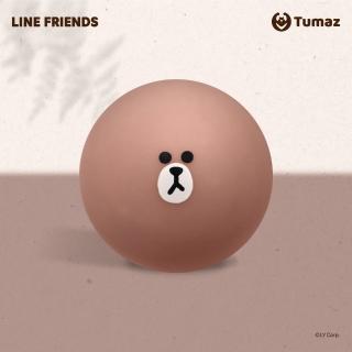 【Tumaz 月熊】LINE FRIENDS正版授權 筋膜放鬆按摩球-熊大
