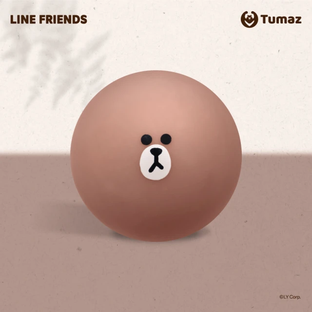 Tumaz 月熊 LINE FRIENDS正版授權 筋膜放鬆按摩球-熊大