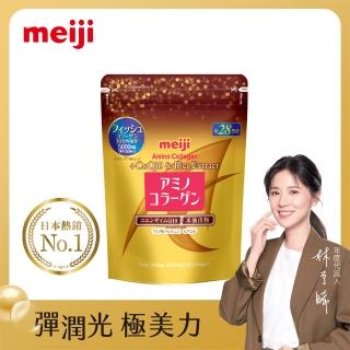 【meiji 明治】明治膠原蛋白粉璀璨金版28日份袋裝196g(膠原蛋白)