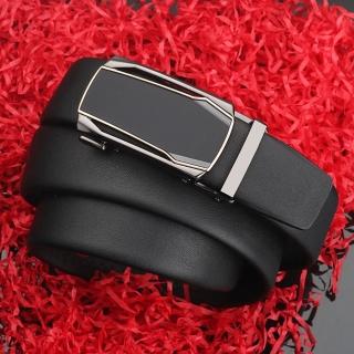 【米蘭精品】現貨+預購 真皮皮帶腰帶(商務自動扣時尚百搭男皮帶情人節生日聖誕節交換禮物2款74eh32)