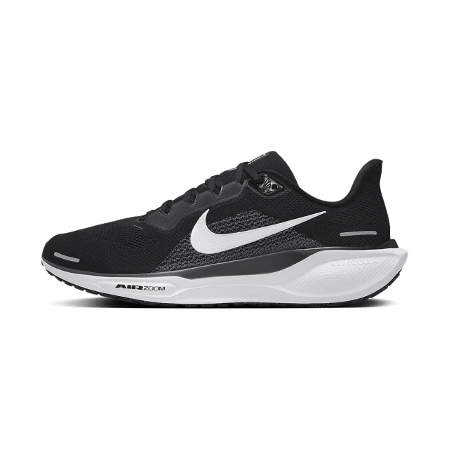 NIKE 耐吉 Air Zoom Pegasus 41 男鞋 黑白色 運動 緩震 網布 透氣 氣墊 慢跑鞋 FD2722-002