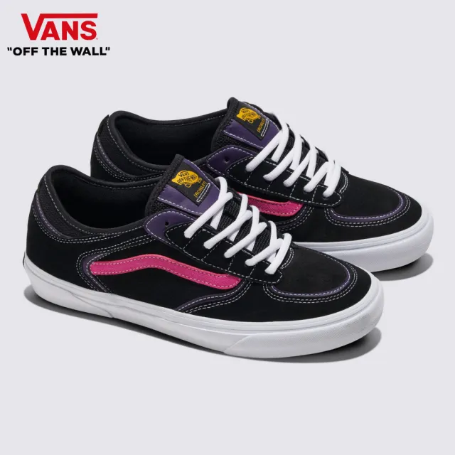 【VANS 官方旗艦】Skate Rowley 男女款黑色專業滑板鞋