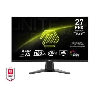 【MSI 微星】MAG 27C6F 27型 VA FHD 180Hz 曲面電競螢幕(0.5ms/Adaptive-Sync/1500R)