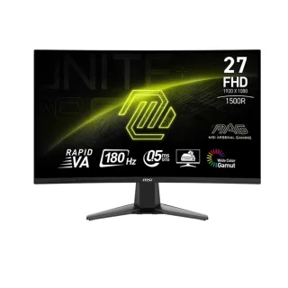 【MSI 微星】MAG 27C6F 27型 VA FHD 180Hz 曲面電競螢幕(0.5ms/Adaptive-Sync/1500R)