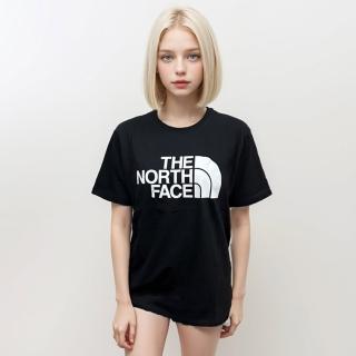 【The North Face】男女款 胸前大LOGO 短袖 上衣(平輸品)