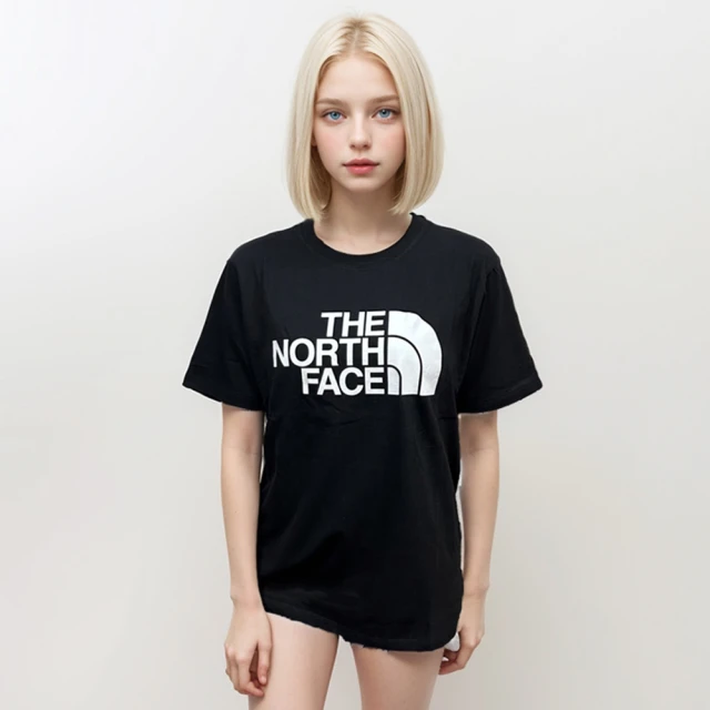 The North Face 男女款 胸前大LOGO 短袖 上衣(平輸品)