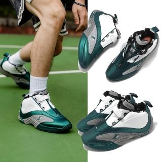 【REEBOK】籃球鞋 Answer IV 男鞋 綠 白 The Tunnel Iverson AI 艾佛森 運動鞋(GX6235)