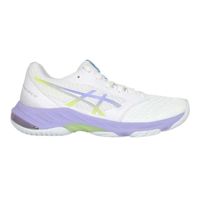 【asics 亞瑟士】NETBURNER BALLISTIC FF 3 女排羽球鞋(1052A069-109)