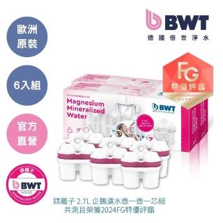 【BWT 德國倍世】鎂離子濾芯6入(歐洲原裝進口)
