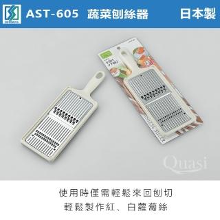 【下村工業】日本製粗孔細孔二合一蔬菜刨絲器 白色柄身