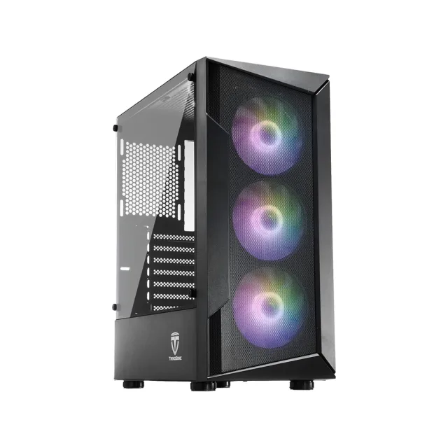 【NVIDIA】i5十四核RTX 4070 SUPER Win11{冰牙龍L19CW}電競電腦(i5-14500/華碩B760/16G/1TB/WIFI)