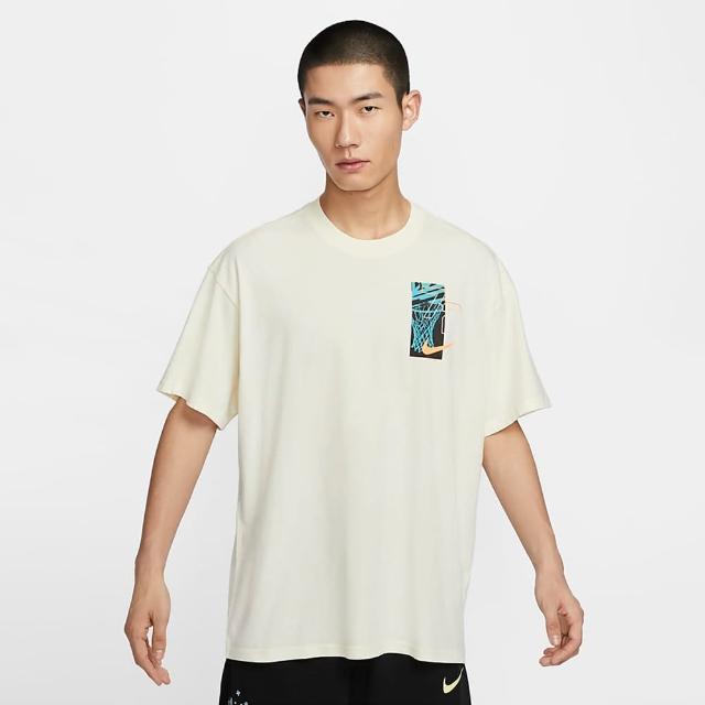 【NIKE 耐吉】短袖上衣 男款 運動 AS M NK TEE M90 OC DNA 椰奶 FZ8094-113(2S3922)