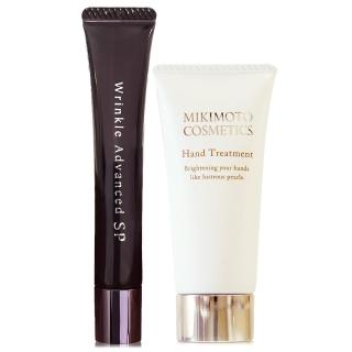【MIKIMOTO御木本】WRINKLE ADVANCED防皺精華霜20g-贈珍珠護手霜50g(專櫃公司貨)