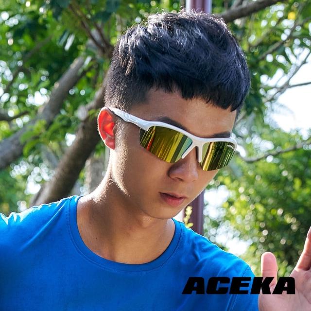 【ACEKA】白武士運動太陽眼鏡(TRENDY 休閒運動系列)