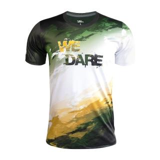【A-MYZONE】臺灣製 男款涼感短袖上衣/休閒上衣 登山/健行/健走 夏日三色(輕量速乾 抗菌除臭 雙向透氣)