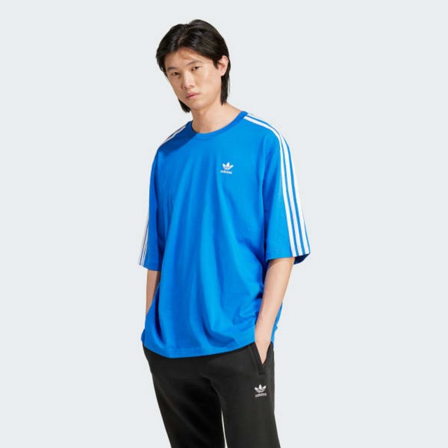 【adidas 愛迪達】運動服 短袖 T恤 男上衣 Oversize tee(IZ2481)