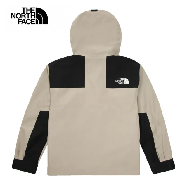 【The North Face 官方旗艦】經典ICON-北面男款灰色FUTURELIGHT防水透氣衝鋒衣｜8AKJ5IF