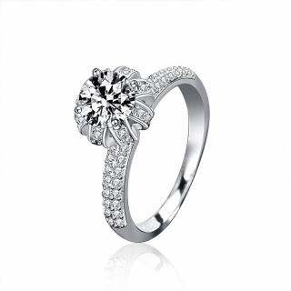 【KT DADA】包包 一克拉戒指 新娘飾品 求婚戒指 銀戒 小禮物 指環 鑽戒 純銀戒指 鑽石戒指 單鑽鑽戒