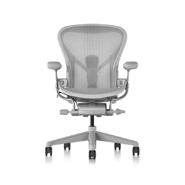 【Herman Miller】Aeron 全功能 - 礦石白｜C SIZE｜世代家具｜原廠授權代理商(人體工學椅/電腦椅/辦公椅)