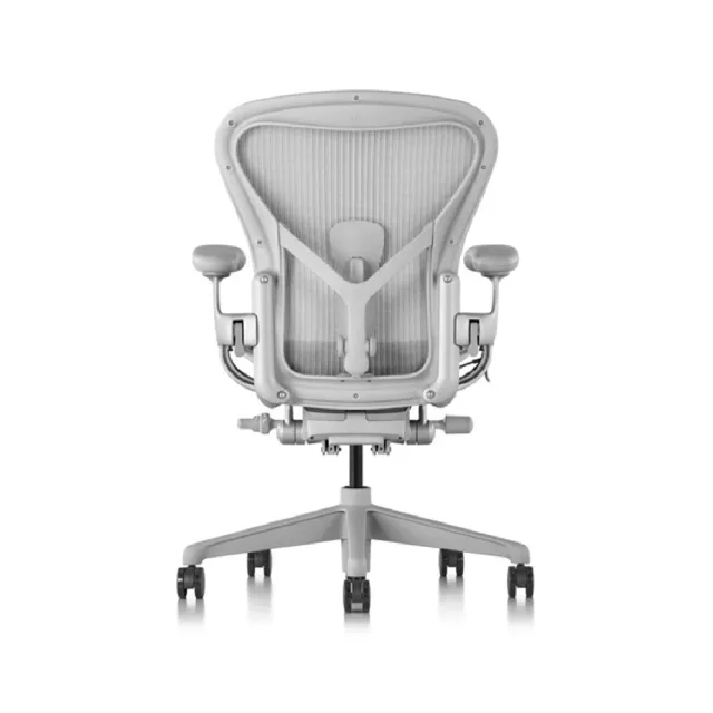 【Herman Miller】Aeron 全功能 - 礦石白｜B SIZE｜世代家具｜原廠授權代理商(人體工學椅/電腦椅/辦公椅)