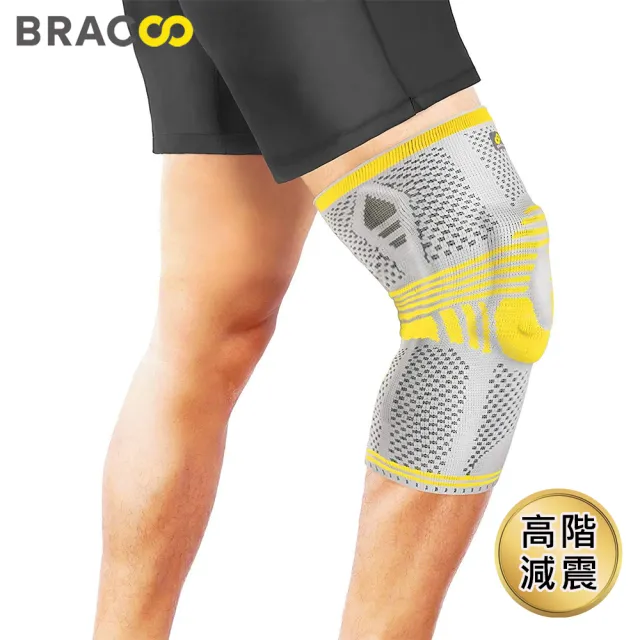 【美國Bracoo奔酷】高效透氣支撐護膝套S/M/L/XL_尺寸任選(KP41)