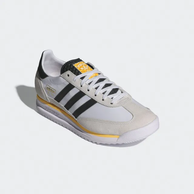 【adidas 愛迪達】休閒鞋 男鞋 運動鞋 SL 72 RS 白黃 IH4823