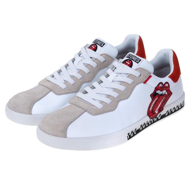 【SKECHERS】男鞋 休閒系列 CLASSIC CUP - ROLLING STONES(210746WHT)