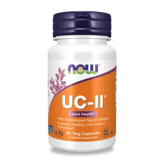 【NOW Foods】UC-II非變性二型膠原蛋白膠囊3瓶組(60顆*3瓶)