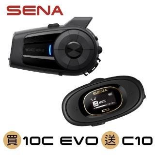 【SENA】10C EVO 重機用4K攝影機及藍牙通訊耳機(送C10藍牙耳機)